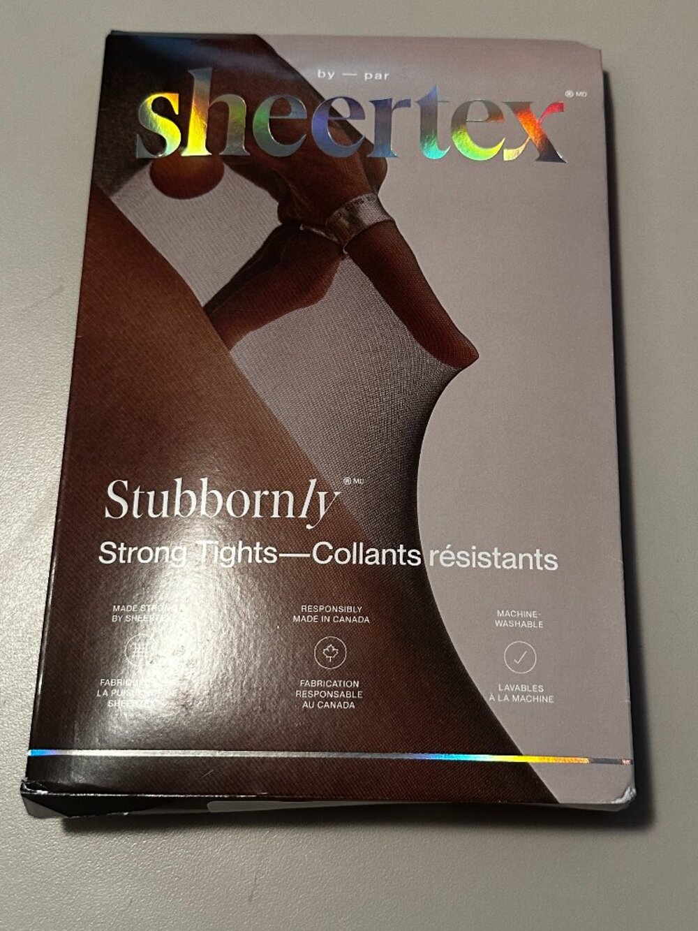 Women's Sheertex Stubbornly Strong Tights Size xl  New in Box